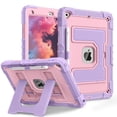 thumbnail image 1 of Shockproof Case For iPad 7th 8th 9th Generation 10.2 inch Heavy Duty 3 Layer Protection Cover, with Built-in Stand & Shoulder Strap, 1 of 8