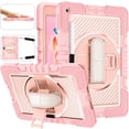 thumbnail image 1 of Shockproof Case For iPad 7th 8th 9th Generation 10.2 inch Rotating Stand Cover with Shoulder/Hand Strap, 1 of 10