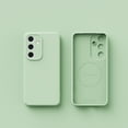 thumbnail image 1 of Shockproof Case for Samsung Galaxy S25 Silicone Phone Case, Full Body Camera Lens Protective Phone Cover, Anti-Scratch Soft Microfiber Lining Slim Thin Skinny Galaxy S25 Case - Grassgreen, 1 of 9