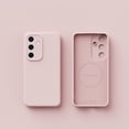thumbnail image 1 of Shockproof Case for Samsung Galaxy S25 Silicone Phone Case, Full Body Camera Lens Protective Phone Cover, Anti-Scratch Soft Microfiber Lining Slim Thin Skinny Galaxy S25 Case - Pink, 1 of 9