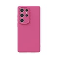 thumbnail image 1 of Shockproof Case for Samsung Galaxy S25 Ultra Liquid Silicone Phone Case, Full Body Camera Lens Protective Phone Cover, Anti-Scratch Soft Microfiber Lining Slim Skinny Galaxy S25 Ultra Case, Rose, 1 of 9