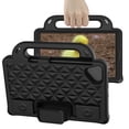 thumbnail image 1 of Shockproof Case for Samsung Galaxy Tab A7 Lite 8.7 inch 2021 Model, SM-T200/T225 Cover, Allytech EVA Foam Handle Kickstand Elastic Hand Strap/Shoulder Strap Rugged Kids-Friendly Case for T220, Black, 1 of 8