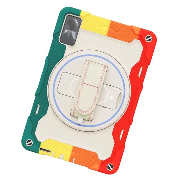 Shockproof Case for Pad 2023 With 360 Rotating Stand And Shoulder Strap Scraches Proof