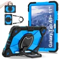 thumbnail image 1 of Shockproof Case for Samsung Galaxy Tab A9 8.7" 2023 Cover A9 Plus 11"SM-X110 X210 X216B A8 10.5" X200 X205 A7 Lite T220 T225 (Black-Blue,Tab A9 8.7), 1 of 7
