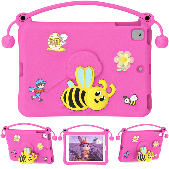 Shockproof Case for iPad 10.2 inch 9th 8th 7th Generation (2021/2020/2019) Kids Cover w Stand & Handle