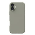 thumbnail image 1 of Shockproof Case for iPhone 16 Liquid Silicone Phone Case, Full Body Camera Lens Protective Phone Cover, Anti-Scratch Soft Microfiber Lining Slim Thin Skinny iPhone 16 Case - Lightgray, 1 of 8