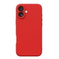 thumbnail image 1 of Shockproof Case for iPhone 16 Plus Liquid Silicone Phone Case, Full Body Camera Lens Protective Phone Cover, Anti-Scratch Soft Microfiber Lining Slim Thin Skinny iPhone 16 Plus Case - Red, 1 of 8