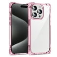 thumbnail image 1 of Shockproof Clear Designed for iPhone 11 Pro Max, [Camera & Screen Raised Edge Protection] [Air Guard Four Corner Bumper 15FT Drop Protection] [Not Yellowing] Soft Slim Silicone Case, Pink, 1 of 8