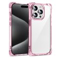 thumbnail image 1 of Shockproof Clear Designed for iPhone 13 Pro Max, [Camera & Screen Raised Edge Protection] [Air Guard Four Corner Bumper 15FT Drop Protection] [Not Yellowing] Soft Slim Silicone Case, Pink, 1 of 8