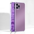 thumbnail image 1 of Shockproof Compatible with iPhone 13 Pro Max Case Cute Slim Fit Thin Matte Phone Cases Anti-Fingerprint for Women Glitter Plating Edge Soft Flexible TPU Protective Cover - 6.7 Inch, Purple, 1 of 9