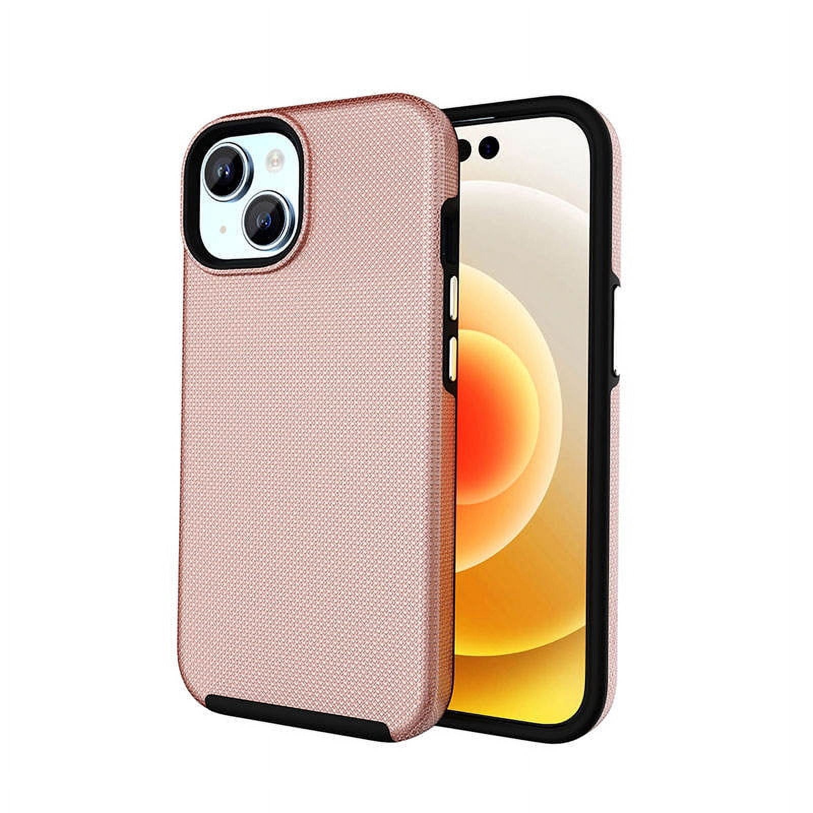 Shockproof Dual Layer Case for Apple iPhone 15 Plus, Slim 