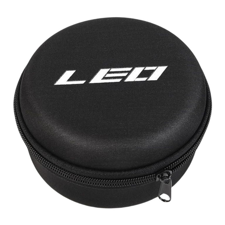 Shockproof Fishing Reel Case,Round fishing Reel Pouch,Durable Storage Case  for Casting,Drum,Fly Fishing Reels Fishing Equipment 