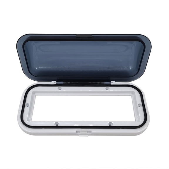 Shockproof Flipping Front Radio Guard Enclosure Designed For Boats Maintains Full Control Visibility While Sealed Closed
