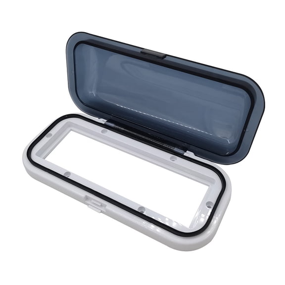 Shockproof Flipping Front Radio Guard Enclosure Designed For Boats Maintains Full Control Visibility While Sealed Closed