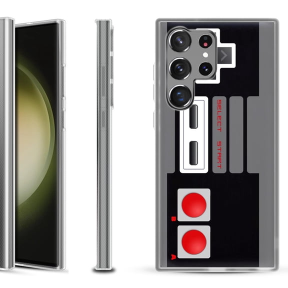 Shockproof Gel Phone Case for Samsung Galaxy S23 Ultra 5G, by OneToughShield - Game Controller