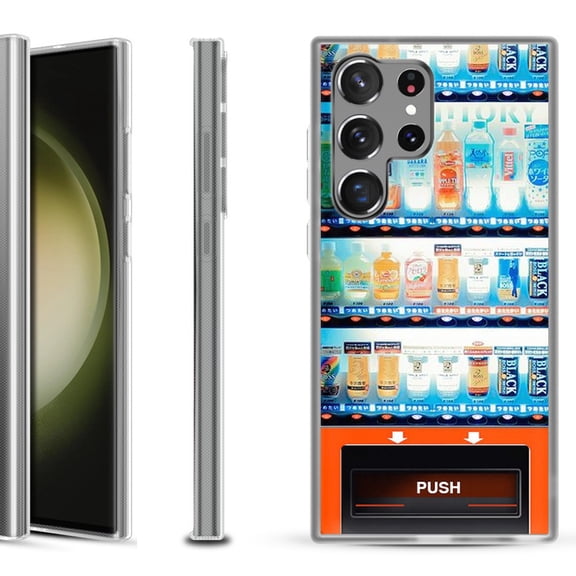 Shockproof Gel Phone Case for Samsung Galaxy S23 Ultra 5G, by OneToughShield - Vending Machine