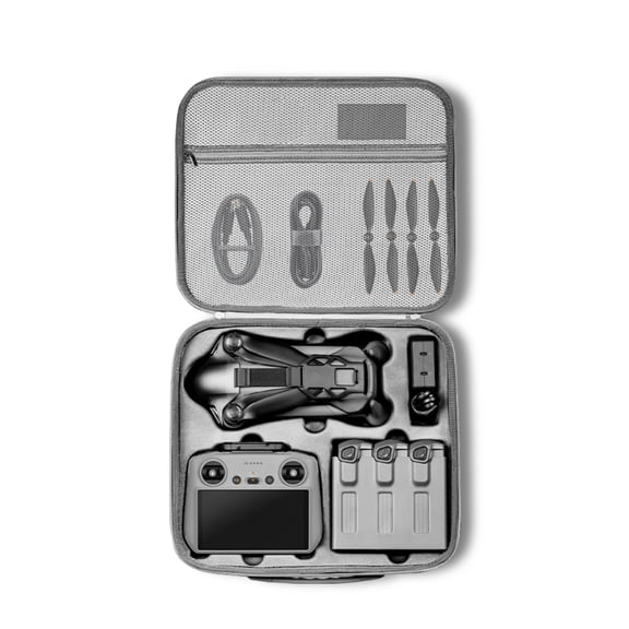 Shockproof High Capacity Drone Storage Bag with Removable Shoulder Strap Travel Protection Easy to Use for MAVIC 4PRO