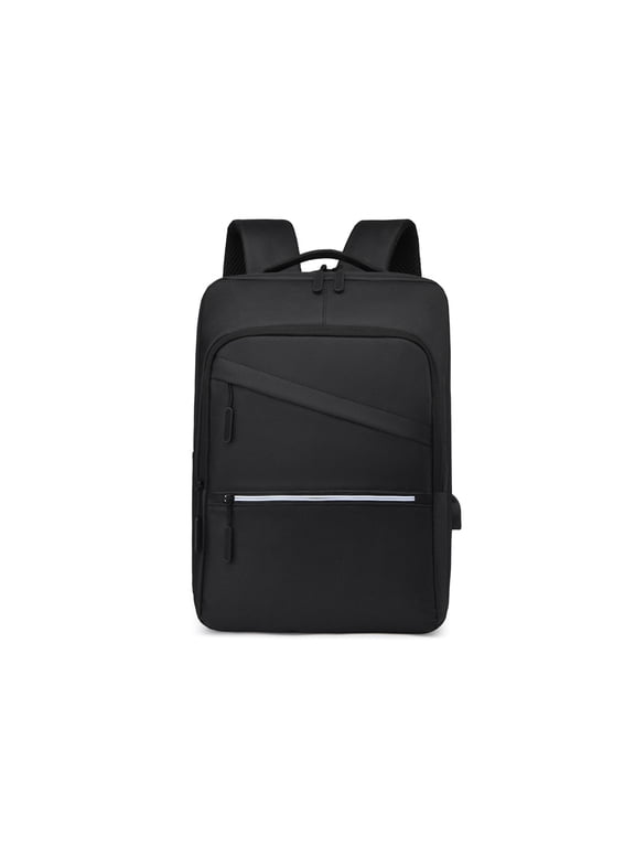 Shockproof Laptop Backpack 15.6 with USB Charging Port Tech Organizer, Water-Resistant, Durable Travel Bag for Work/School