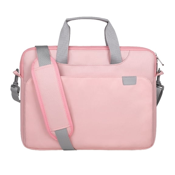 Shockproof Laptop Shoulder Bag Water Resistant Polyester for 13.3 to 17.3inch Notebook