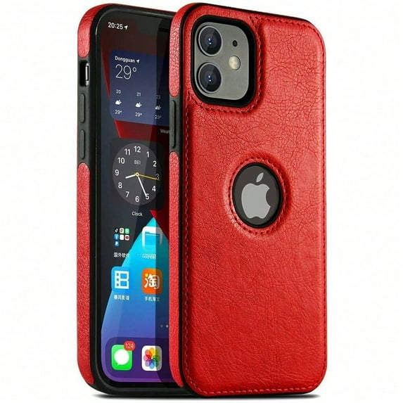 Shockproof Leather Case for IPhone 16 15 14 Plus 13 12 11 Pro Xs XR Max 7 8 SE 2 Gift For Birthday, Mother, Family, Friends, Boyfriend, Girlfriend
