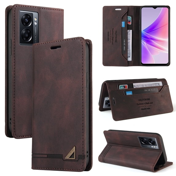 Shockproof Leather Phone Case For OPPO A57 A77 A74 A58 A78 OPPO Reno 8 Pro 5G/8/9/9Pro/8T/8Lite/6/6 Pro/Reno 5/4 Pro Filp Wallet Case