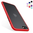 thumbnail image 1 of Entronix Shockproof Matte Case Designed for iPhone 7/8 with Soft TPU Bumper, Slim Case Red, 1 of 4