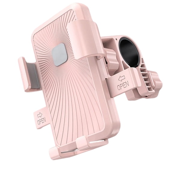 Shockproof Motorcycle Phone Holder Adjustable Anti-Vibration Handlebar Mount for 4.7-7.2" Smartphones
