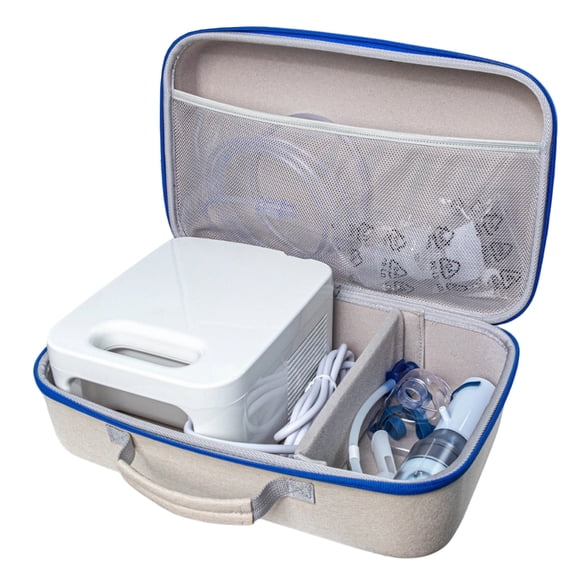 Shockproof Nebulizer Case Secure Storage for Travel and Daily Activities