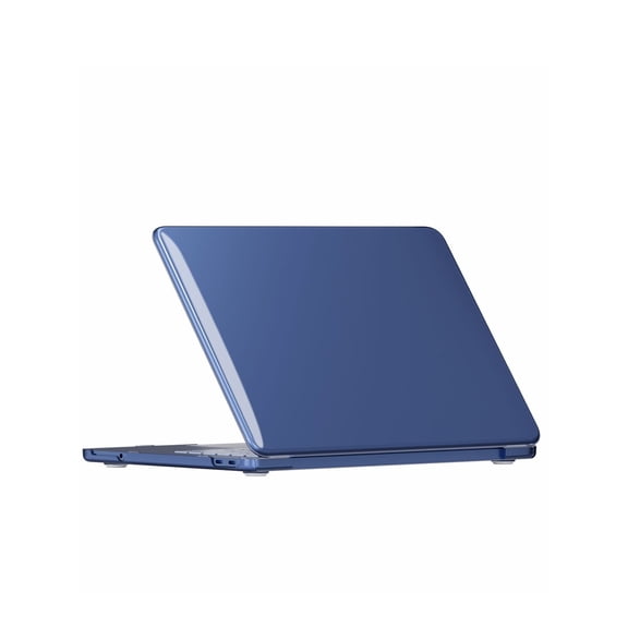 Shockproof PC Hard Shell for MacBook Neo, Full Top and Bottom Protection Cover,Transparent Blue,Anti-Scratch & Lightweight Slim Design-Clear Blue