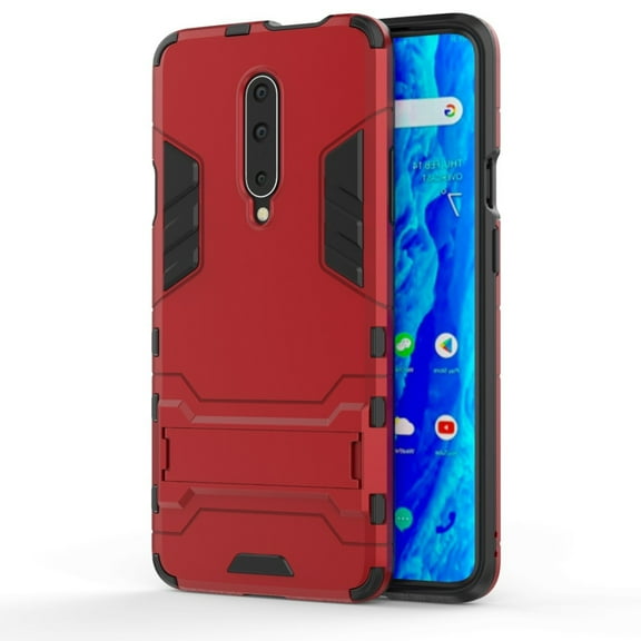 Shockproof PC + TPU Case for OnePlus 7 Pro, with Holder