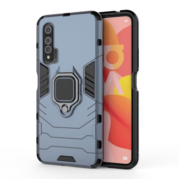 Shockproof PC + TPU Protective Case with Magnetic Ring Holder