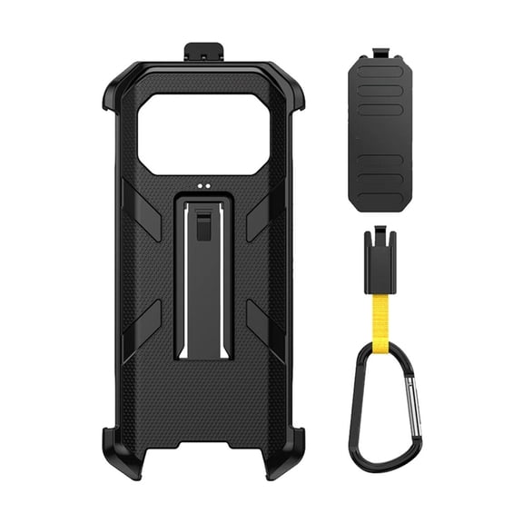Shockproof Phone Case Protective Housing Shell With Detachable Carabiner Clip For Secure Outdoor Carry Active Lifestyles
