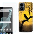 thumbnail image 1 of Shockproof Phone Case for Cricket Icon 2026, with Screen Protector, by OneToughShield - Bird Sunset, 1 of 5