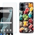 thumbnail image 1 of Shockproof Phone Case for Cricket Icon 2026, with Screen Protector, by OneToughShield - Candy Box, 1 of 5