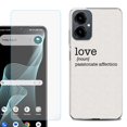 thumbnail image 1 of Shockproof Phone Case for Cricket Icon 2026, with Screen Protector, by OneToughShield - Dictionary/Love, 1 of 5