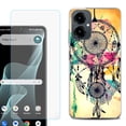 thumbnail image 1 of Shockproof Phone Case for Cricket Icon 2026, with Screen Protector, by OneToughShield - Dream Catcher Color, 1 of 5