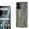 thumbnail image 1 of Shockproof Phone Case for Cricket Icon 2026, with Screen Protector, by OneToughShield - Marble/Camo, 1 of 5