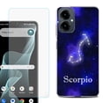 thumbnail image 1 of Shockproof Phone Case for Cricket Icon 2026, with Screen Protector, by OneToughShield - Scorpio, 1 of 5