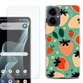 thumbnail image 1 of Shockproof Phone Case for Cricket Icon 2026, with Screen Protector, by OneToughShield – Strawberry Mix, 1 of 5