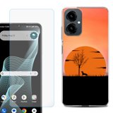 Shockproof Phone Case for Cricket Icon 2026, with Screen Protector, by ...