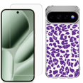 thumbnail image 1 of Shockproof Phone Case for Google Pixel 11 / 11 Pro, by OneToughShield - Cheetah Purple, 1 of 5