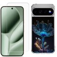thumbnail image 1 of Shockproof Phone Case for Google Pixel 11 / 11 Pro, by OneToughShield - Glowing Flower, 1 of 5