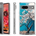 thumbnail image 1 of Shockproof Phone Case for Google Pixel 8a 5G, Hybrid Case Cover, by OneToughShield - Almond Tree, 1 of 4