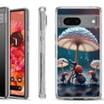 thumbnail image 1 of Shockproof Phone Case for Google Pixel 8a 5G, Hybrid Case Cover, by OneToughShield - Ant n Mushroom, 1 of 4