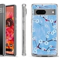 thumbnail image 1 of Shockproof Phone Case for Google Pixel 8a 5G, Hybrid Case Cover, by OneToughShield - Blossom Sky, 1 of 4