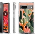 thumbnail image 1 of Shockproof Phone Case for Google Pixel 8a 5G, Hybrid Case Cover, by OneToughShield - Cactus, 1 of 4
