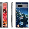 thumbnail image 1 of Shockproof Phone Case for Google Pixel 8a 5G, Hybrid Case Cover, by OneToughShield - Daffodils Night, 1 of 4