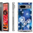 thumbnail image 1 of Shockproof Phone Case for Google Pixel 8a 5G, Hybrid Case Cover, by OneToughShield - Dandelion Stars, 1 of 4