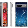 thumbnail image 1 of Shockproof Phone Case for Google Pixel 8a 5G, Hybrid Case Cover, by OneToughShield - Fanciful Night, 1 of 4