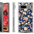 thumbnail image 1 of Shockproof Phone Case for Google Pixel 8a 5G, Hybrid Case Cover, by OneToughShield - Floral Garden, 1 of 4